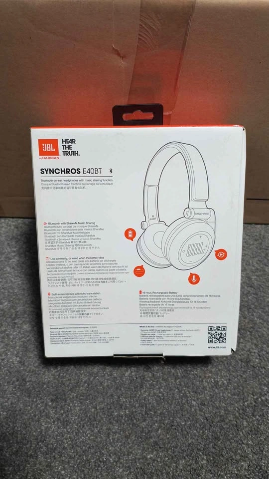 JBL Synchros E40BT Bluetooth Headphones - photo 2