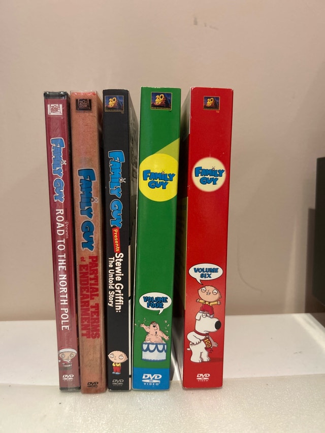 Family Guy DVDs