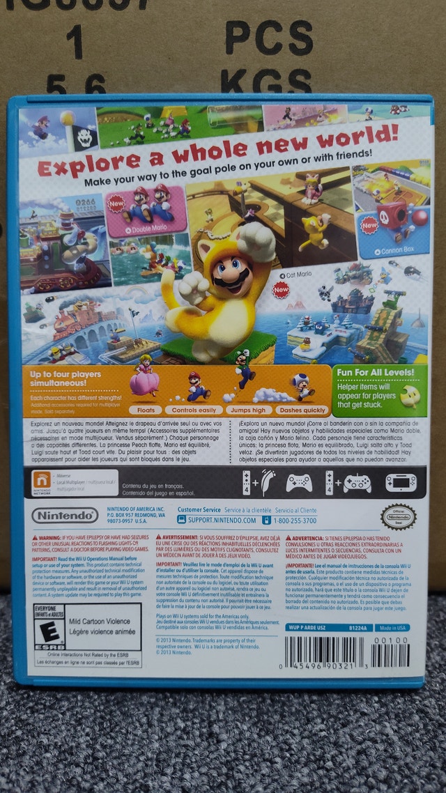 Super Mario Wii / Wii U Games Nintendo - photo 3