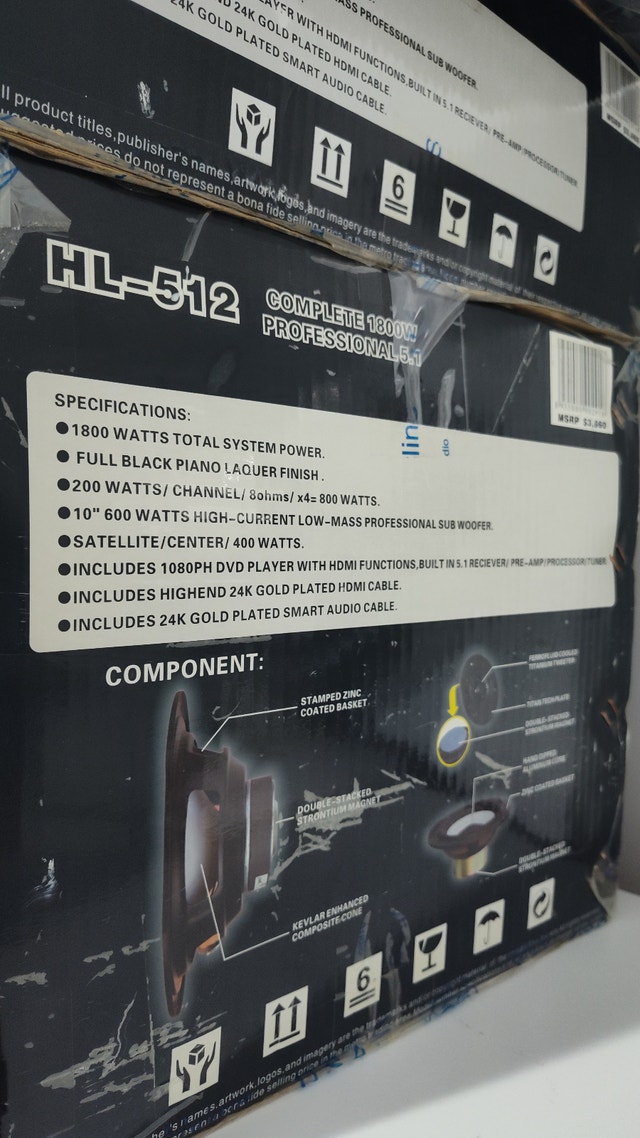 Hyline Audio HL-512 Speaker System - photo 2