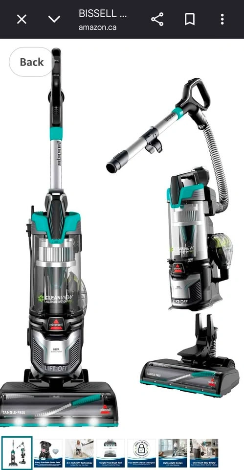 Bissell CleanView Swivel Rewind Pet Vacuum - photo 2