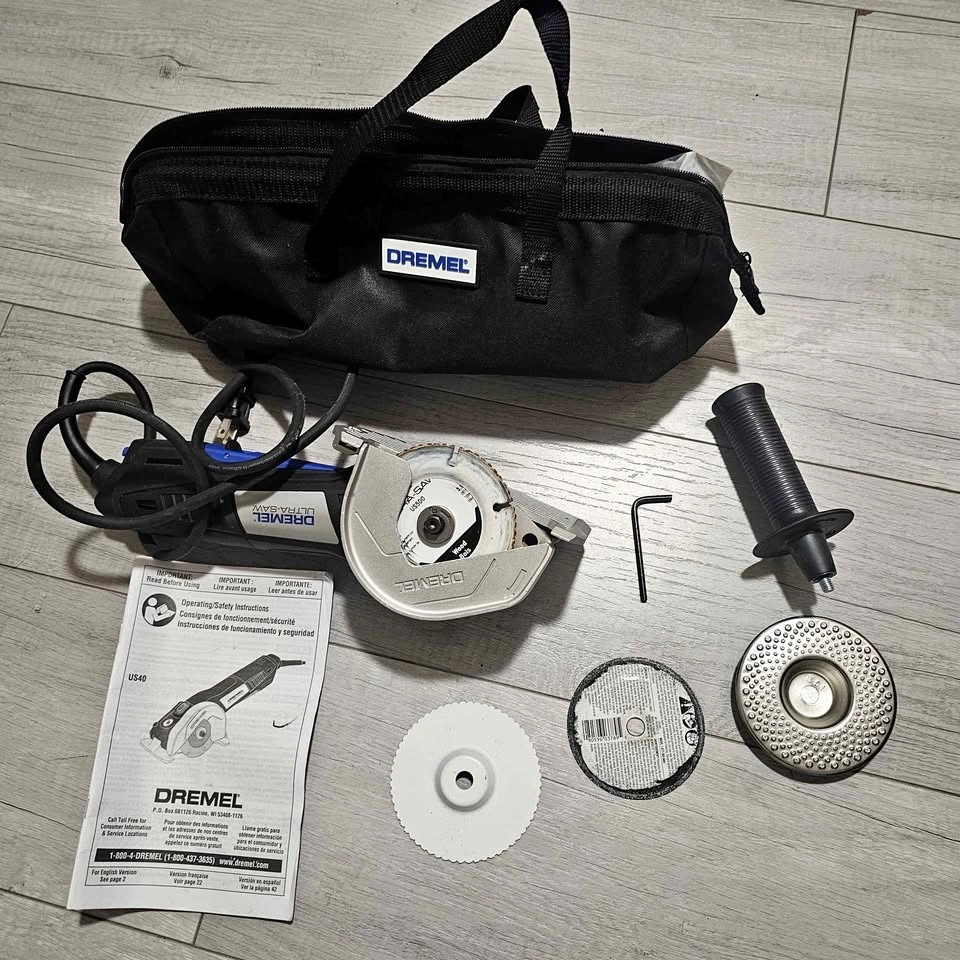 Dremel Ultra-Saw US40 with accessories