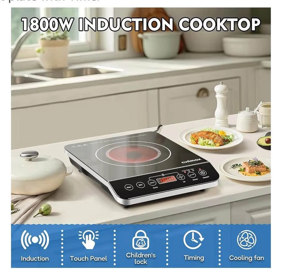 Cusimax 1800W Induction Cooktop - photo 2
