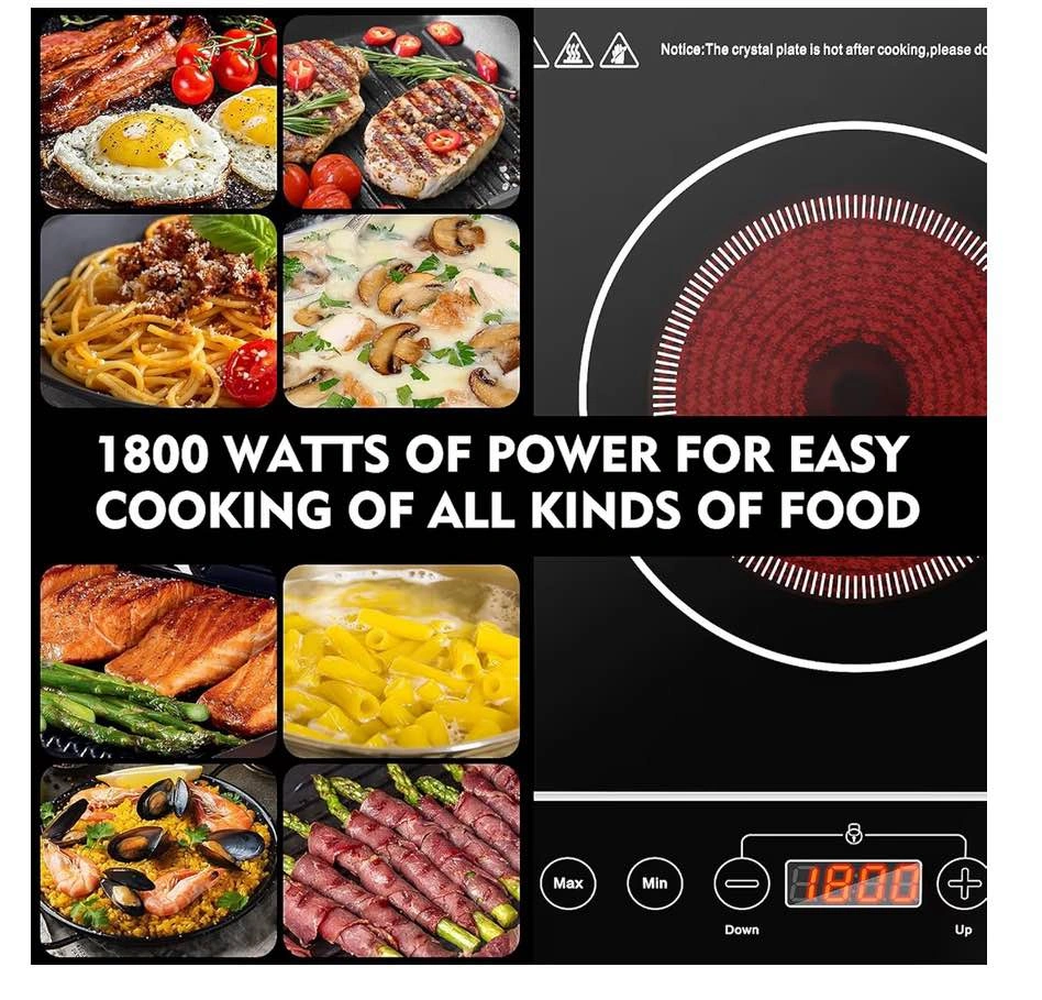 Cusimax 1800W Induction Cooktop - photo 3