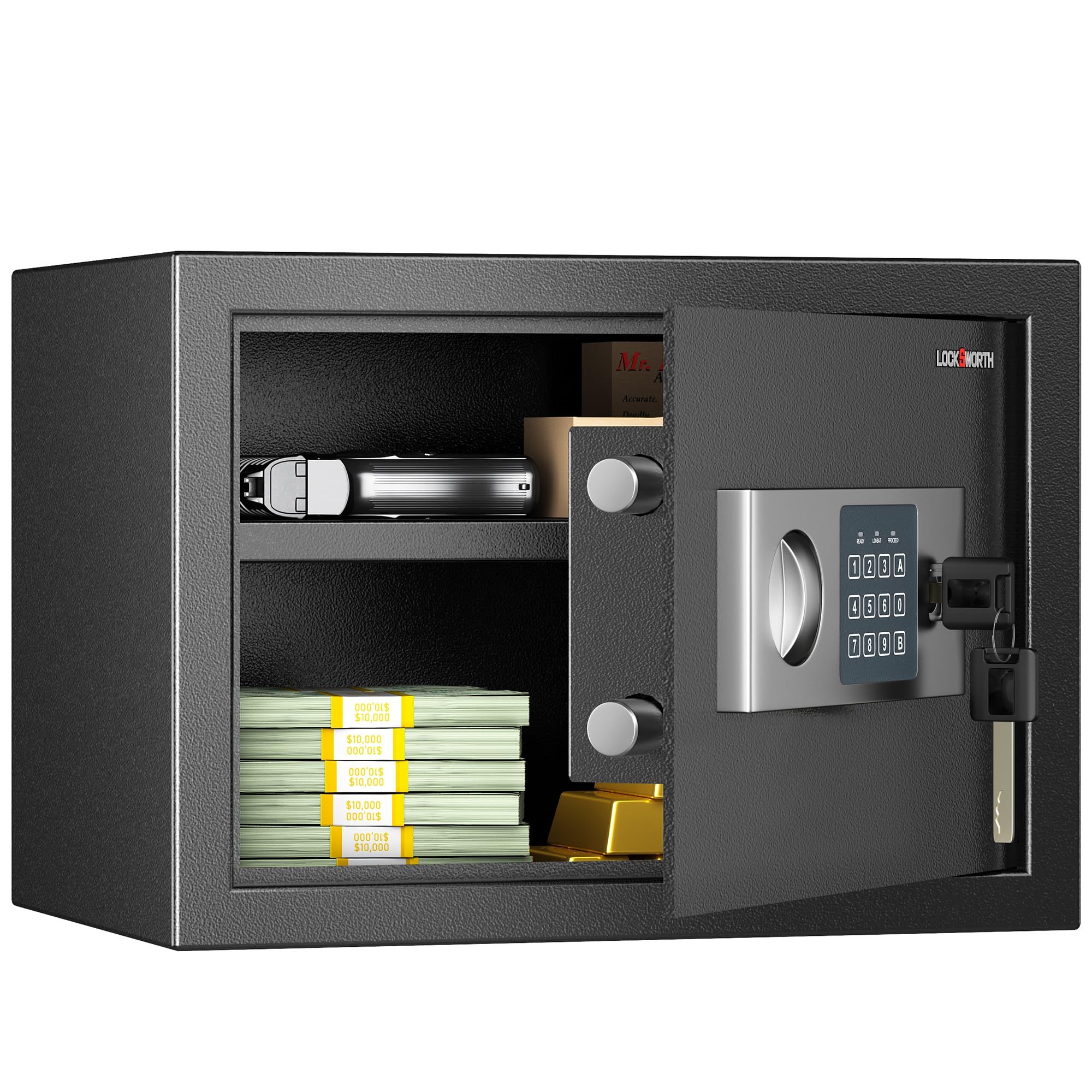 0.6 Cubic Feet Digital Security Safe for Home and Office - photo 4
