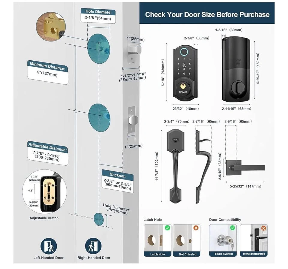 Smart front door lock - photo 3