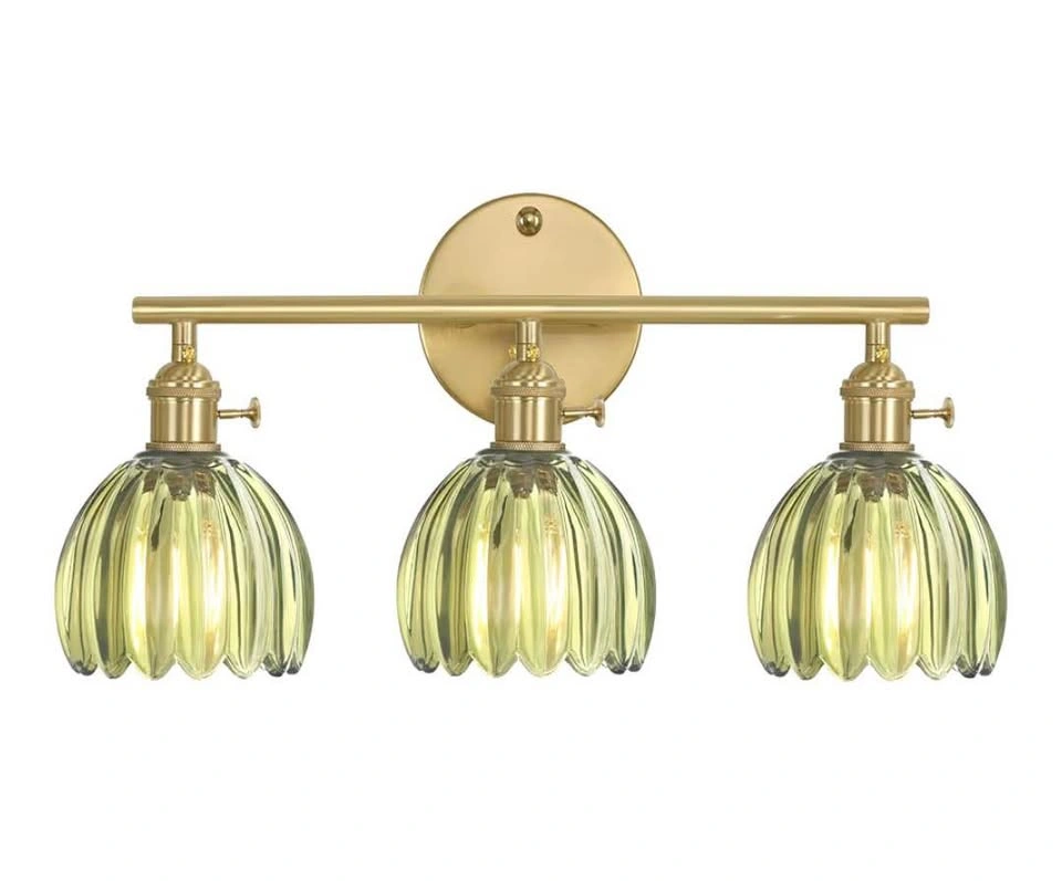 Bathroom light fixture over mirror - photo 2