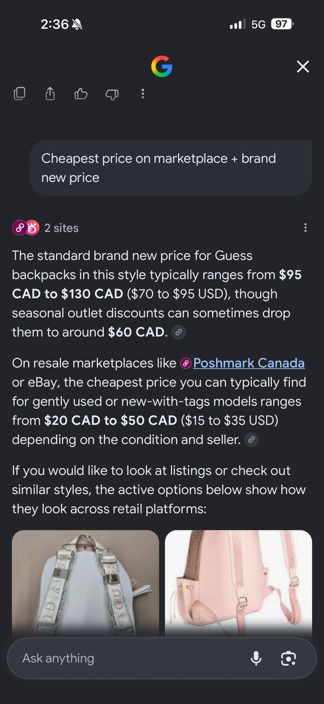 guess backpack - photo 4