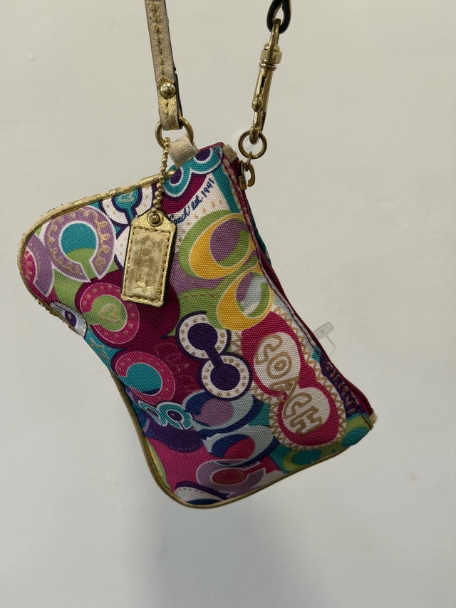Coach Poppy Graffiti wristlet - photo 2