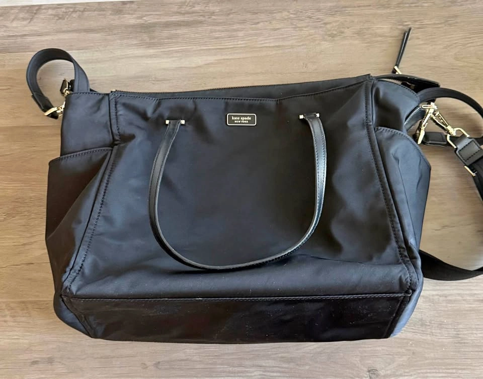 Kate Spade New York Black Diaper Bag