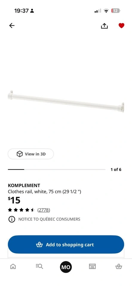 Ikea Pax Wall-mounted storage frame x 2 + Komplement rail - photo 2