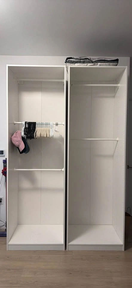Ikea Pax Wall-mounted storage frame x 2 + Komplement rail - photo 3