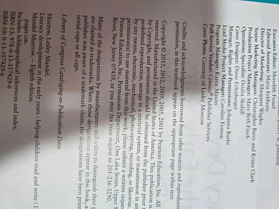 Literacy development in the early years - photo 2