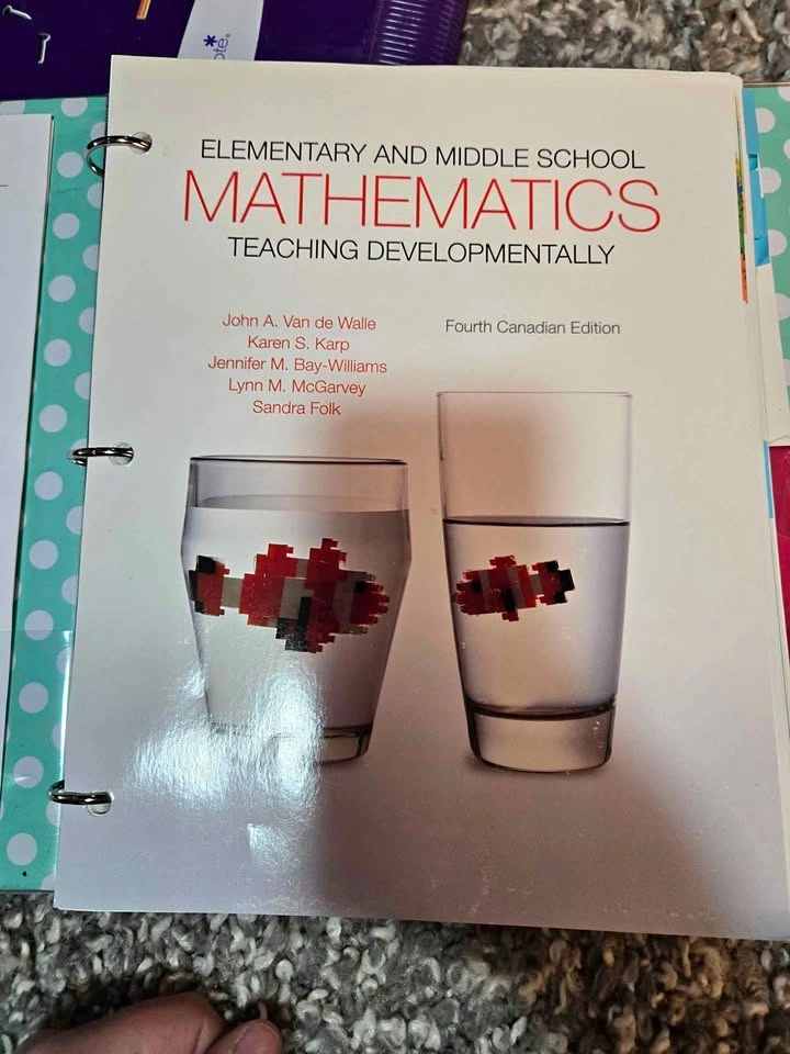 Elementary and Middle School Mathmatics 4th edition