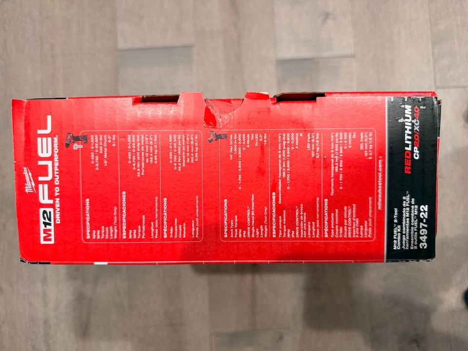 M12 FUEL 12V Cordless Hammer Drill/Impact Kit - photo 2