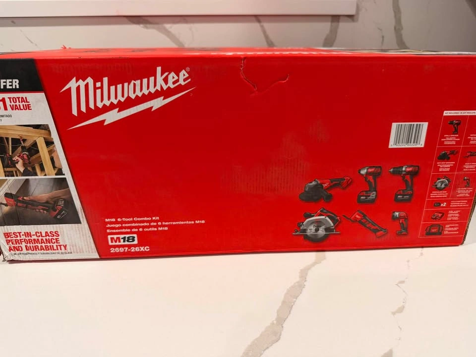 Milwaukee M18 6-Tool Combo Kit 2697-26XC - photo 4