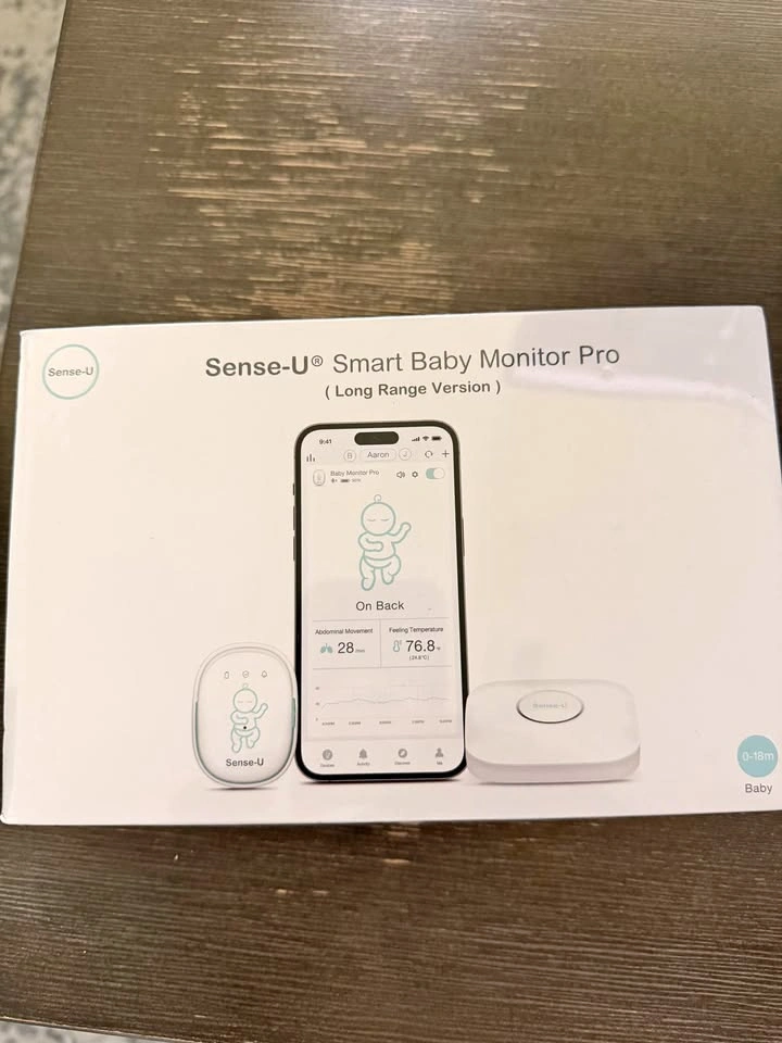 Sense-U Smart Baby Monitor Pro (Long Range Version)