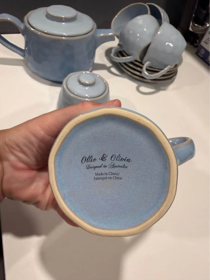 Ollie & Olivia Ceramic Tea Set – Never Used, Display Only - photo 2