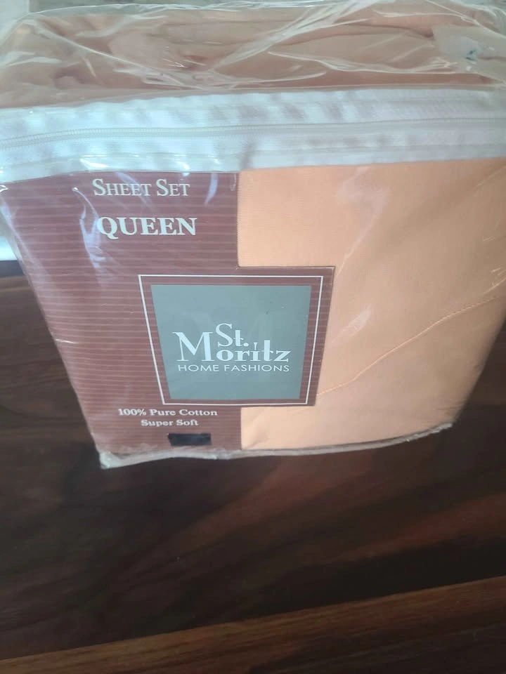New St. Moritz Home Fashions Queen Jersey Knit Sheet Set - photo 2