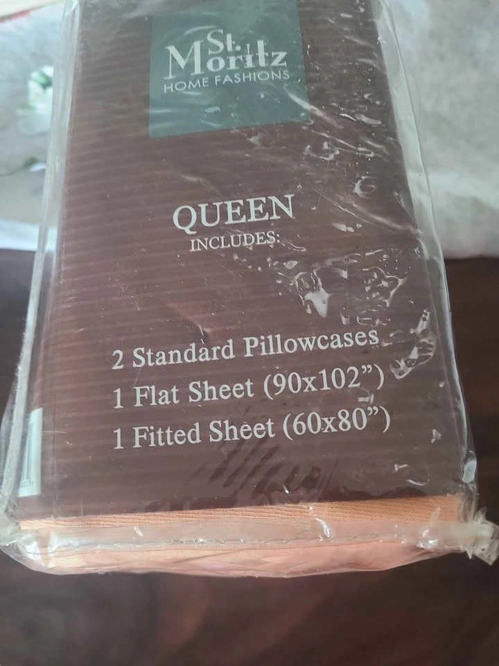 New St. Moritz Home Fashions Queen Jersey Knit Sheet Set - photo 5