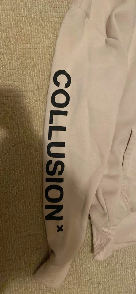 Beige collusion hoodie - photo 2