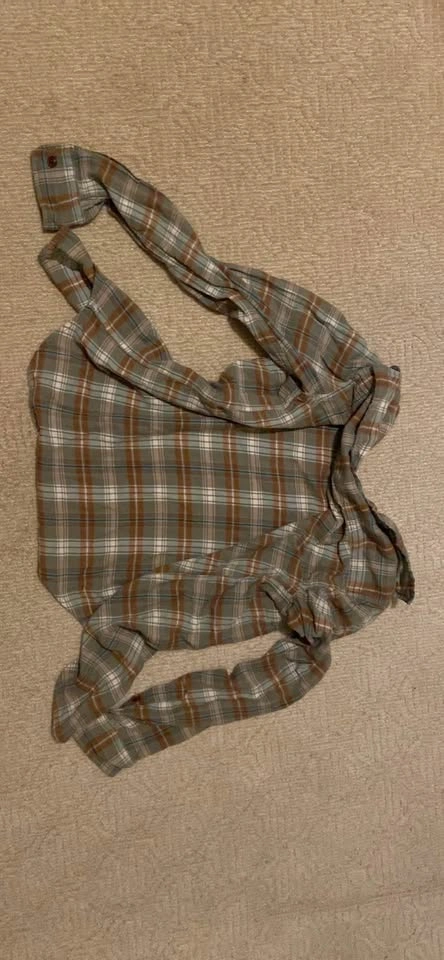 Plaid flannel — vintage - photo 2