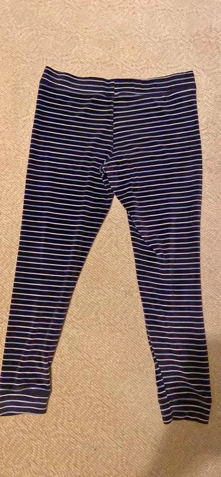 Striped blue y2k vinted pants