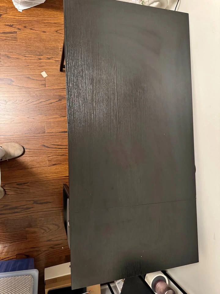 Black desk