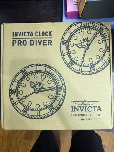 Invicta 12 Inch Red And Blue Pro Diver Wall Clock - photo 2