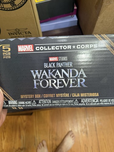 Funko Black Panther Wakanda Forever mystery box Collector Corps