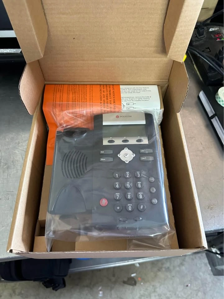 New Polycom Soundpoint IP phone