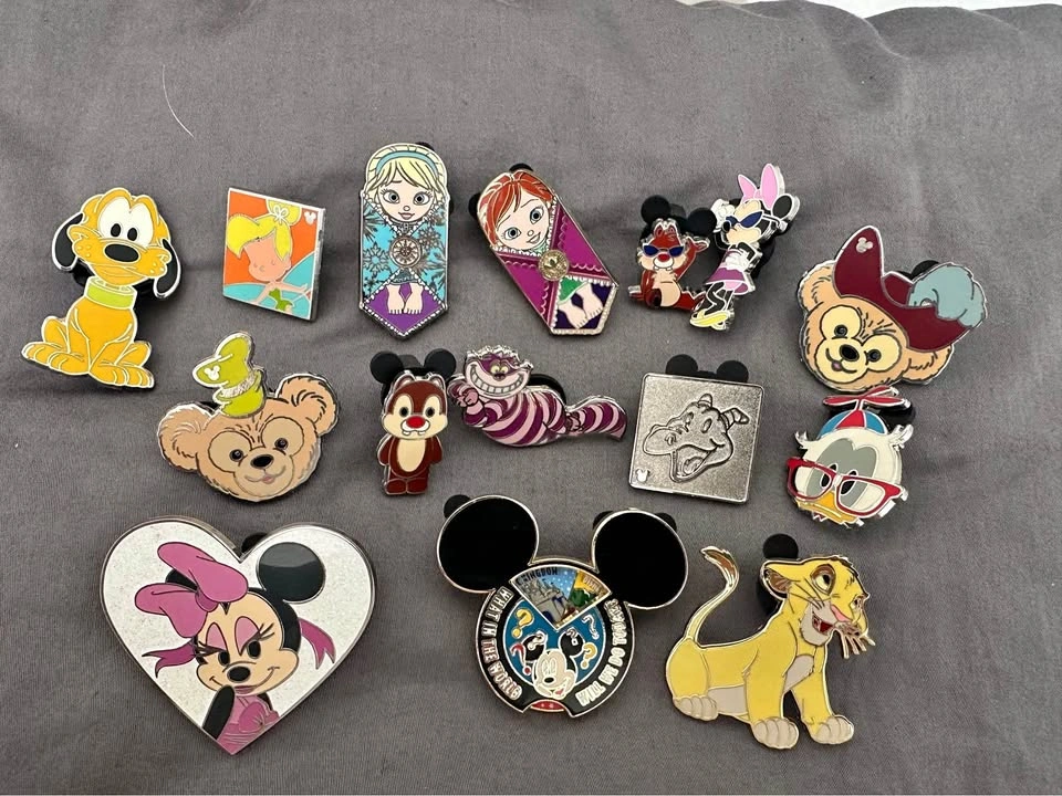 Disney pins from disney world