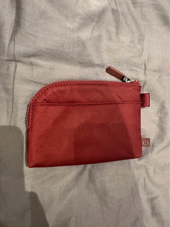 Lululemon red/maroon wallet/purse - photo 3