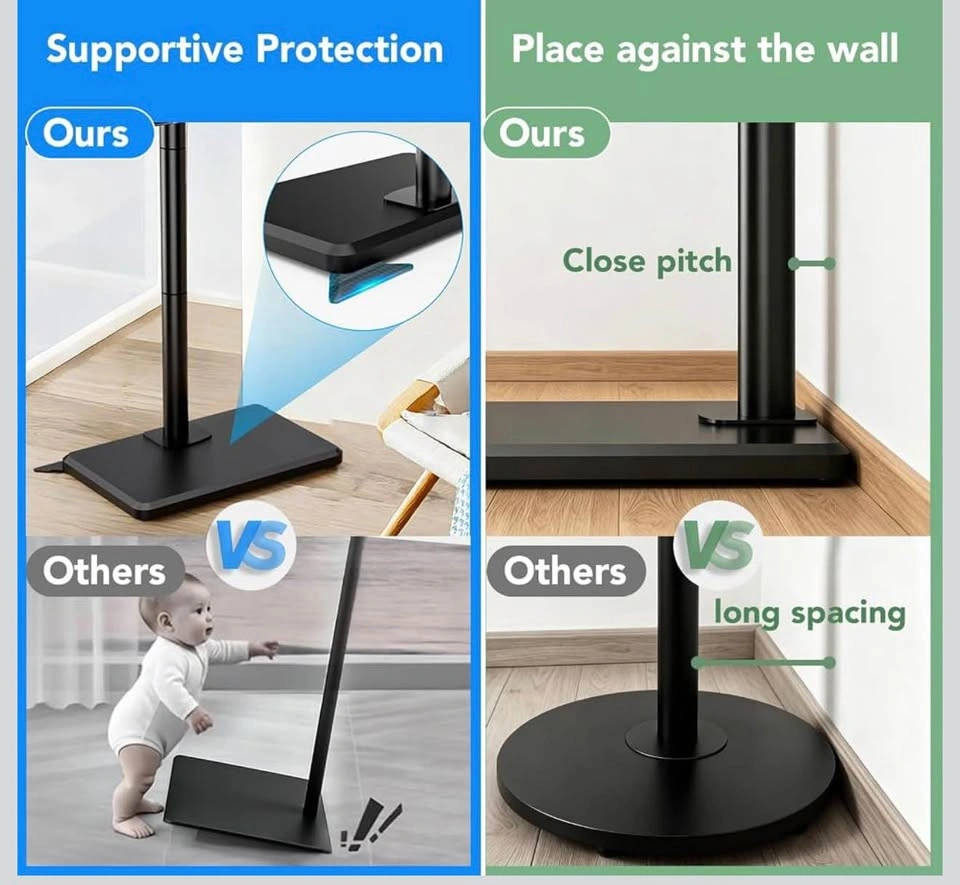 Floor TV Stand with Power Outlet for 26-55” TVs - photo 4