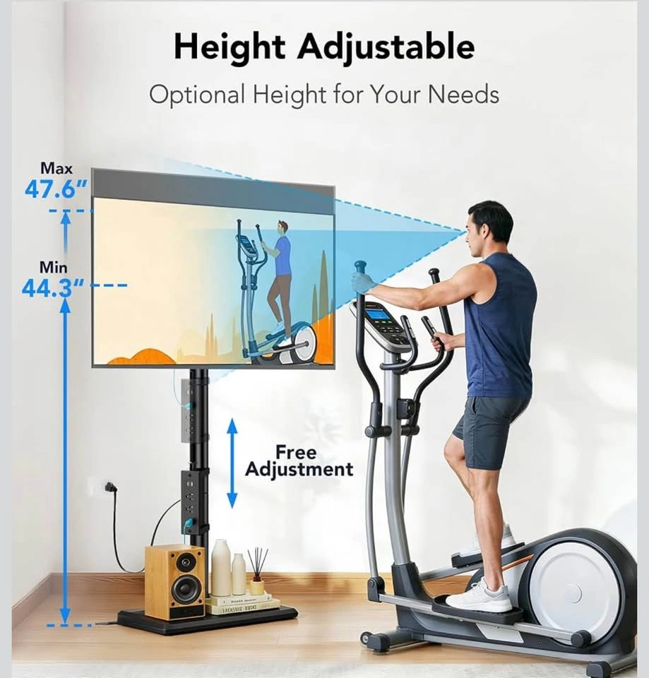 Floor TV Stand with Power Outlet for 26-55” TVs - photo 5