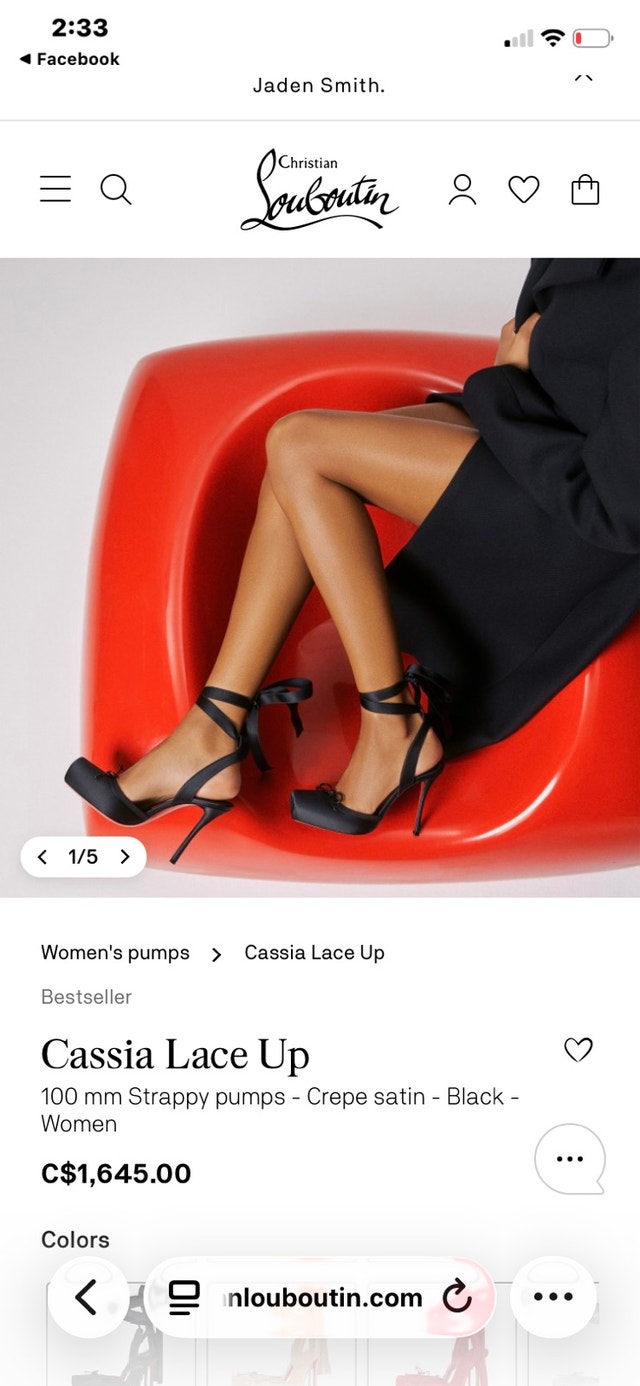 Christian Louboutin Cassia Lace Up