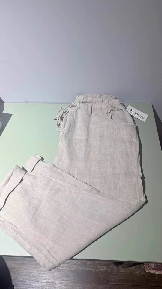 Brand new PUROLINO 100% linen pants with original tags. Made in