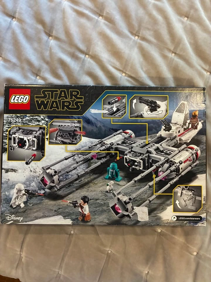LEGO Star Wars 75249 Resistance Y-Wing Starfighter – Brand New S - photo 2