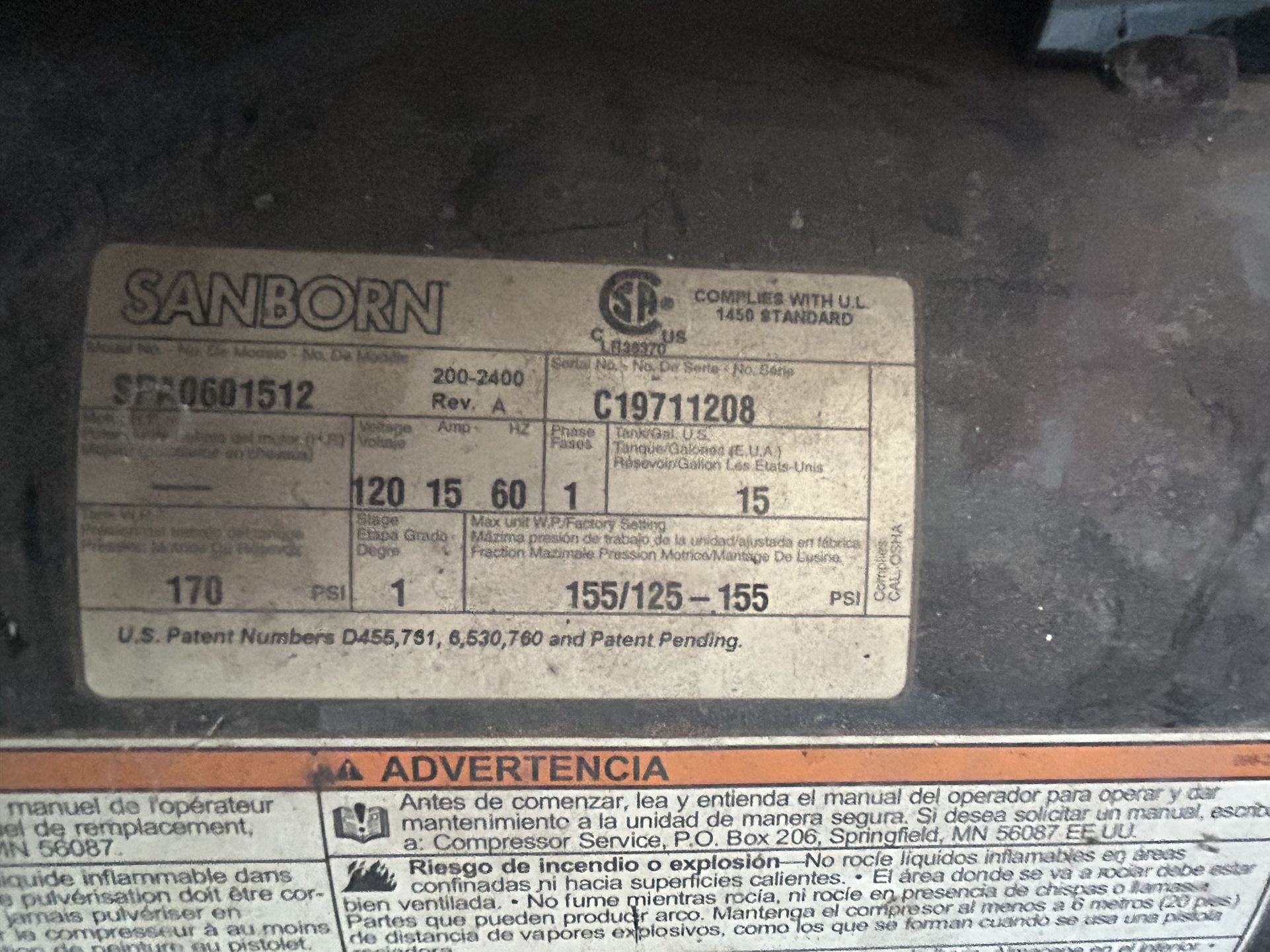Air Compressor - photo 2