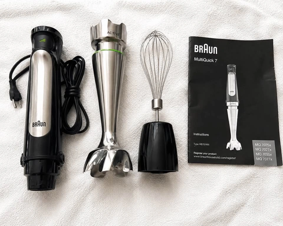 Braun MultiQuick 7 Hand Blender Set • Excellent Condition - photo 2
