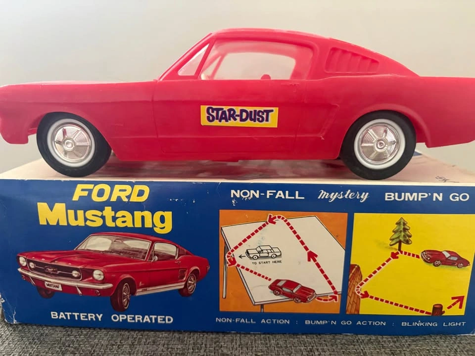 Vintage ALPS Ford Mustang Bump ’N Go • Complete • Working - photo 2