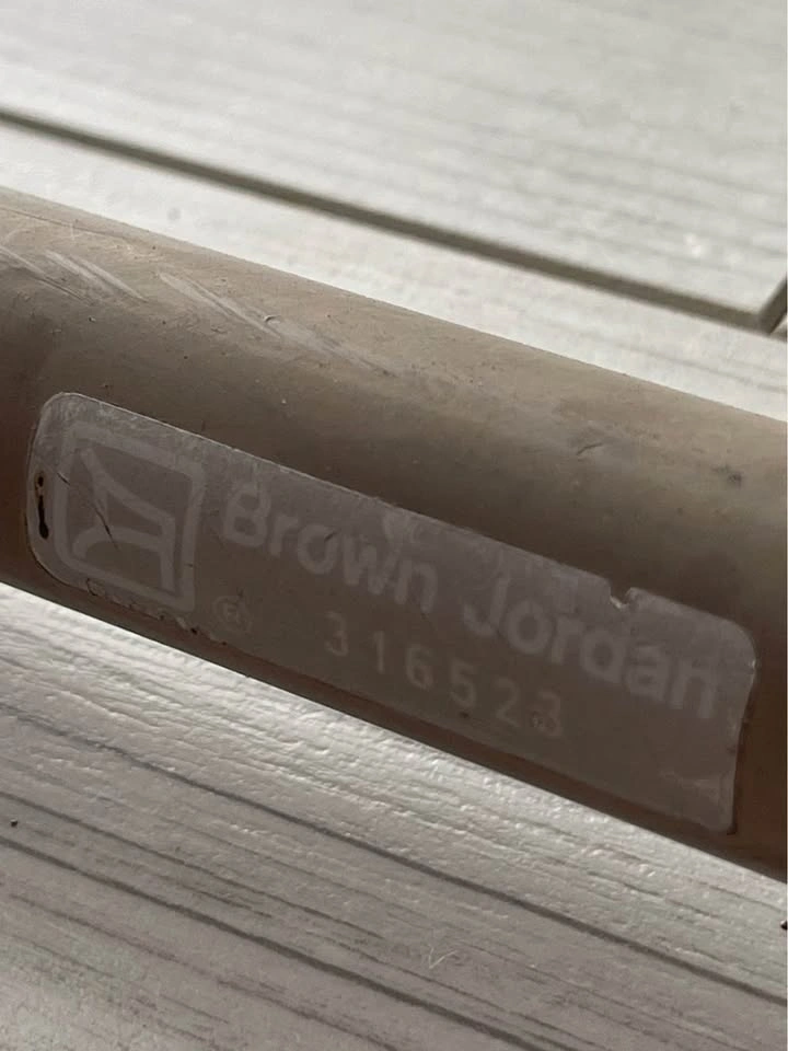 BROWN JORDAN VINTAGE MCM TAMAIMI CANTILEVER CHAIR SET - photo 4
