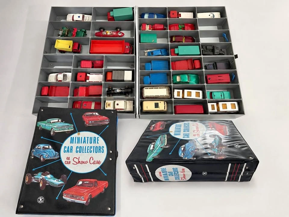 47 Vintage Diecast Vehicles: Hot Wheels, Matchbox & Case