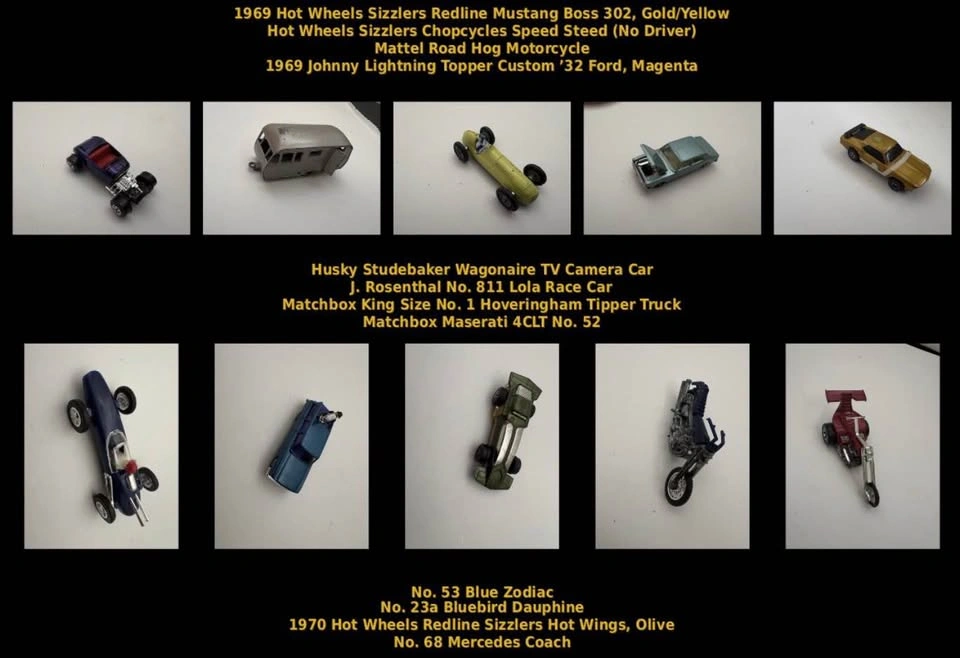 47 Vintage Diecast Vehicles: Hot Wheels, Matchbox & Case - photo 3