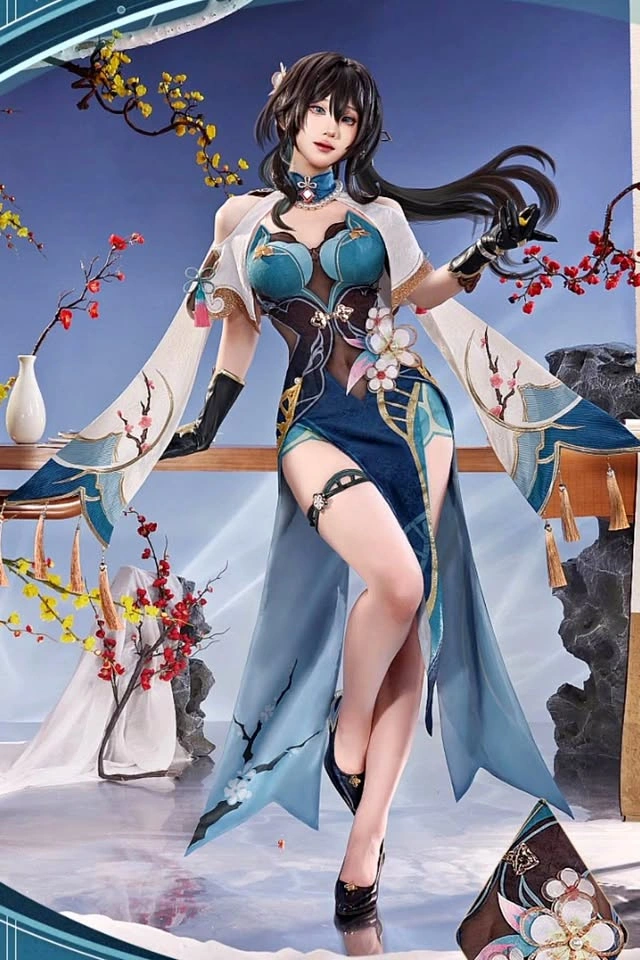 [FULL SET] Ruan Mei Cosplay Costume- Honkai: Star Rail