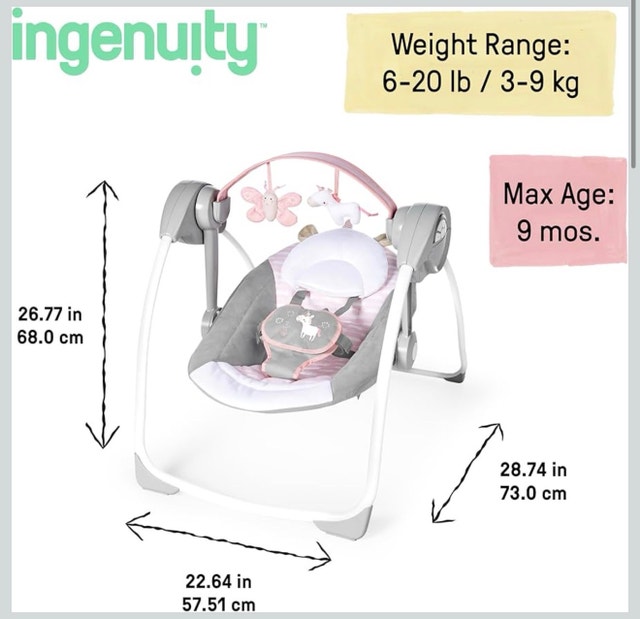Ingenuity Baby Swing - photo 2