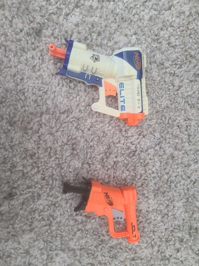Nerf Elite Triad EX-3 and Jolt Blaster - photo 2