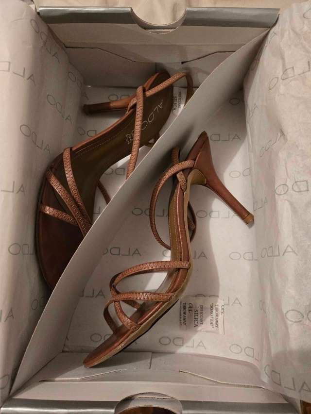 Genuine Leather Stilletto High Heels