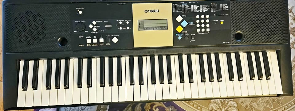 Yamaha YPT-220 61-Key Keyboard with Original Power Adapter