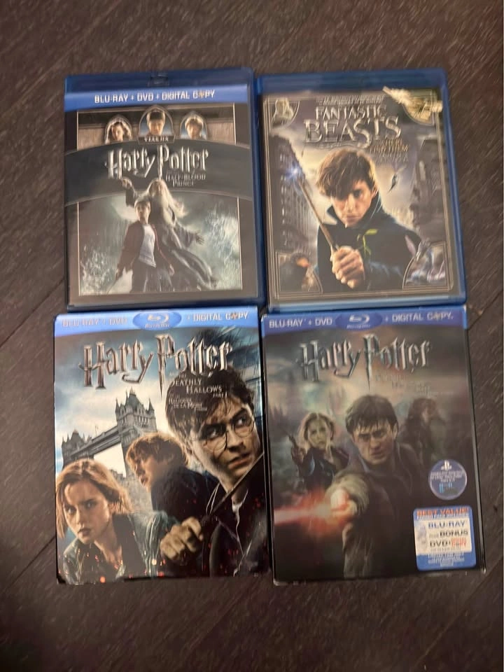 Harry Potter Blu Rays - Take all for $10